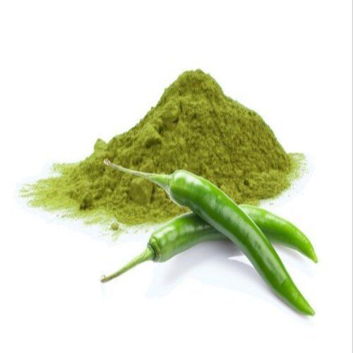 Spicy Natural Taste Healthy Dried Organic Green Chilli Powder
