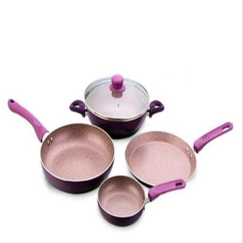 Wonderchef Brand Royal Velvet Induction Base Aluminium Cookware Set For Corporate Gifting Application: Cooking