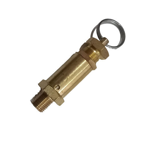 Chrome Plated Screwed Brass Compressor Safety Valve