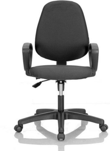 Blue Fixed Arm Portable Revolving Office Staff Computer Chair