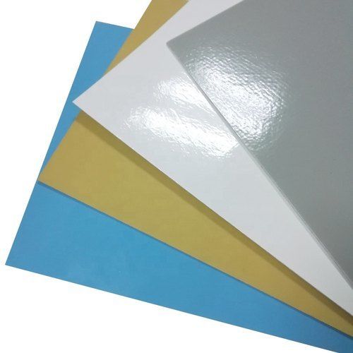 Rectangular Shape Multicolor Glossy Surface Finished Industrial Frp Plain Sheet