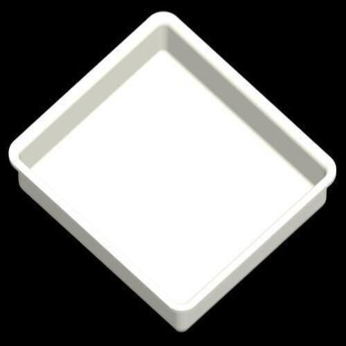 Smooth Surface Finished White Color Rectangular Industrial Frp Tray 