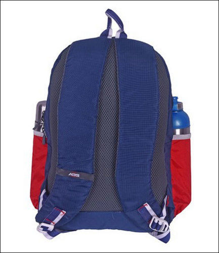 Waterproof Polyester Blue School Bag