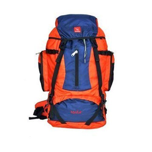 Red Waterproof Travel Rucksack Backpack