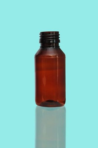 Amber Round 30 ML Pharma Oral Formulation PET Plastic Bottle
