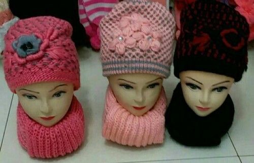 ladies woolen cap