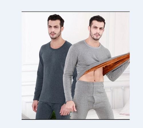 Grey Mens Winter Ready Warm Cotton Thermal Inner Wear Set at Best Price in  Ludhiana