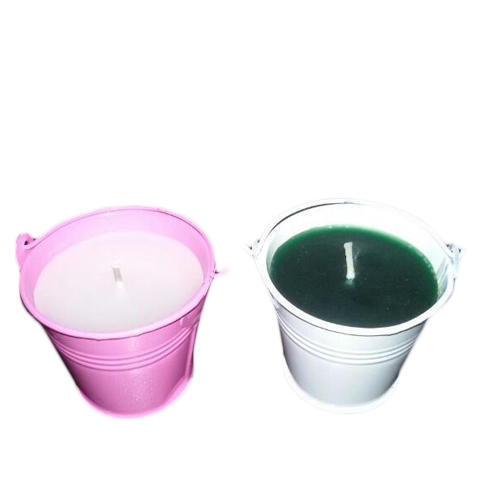 Polishing Miniature Bucket T Light Candle Holder