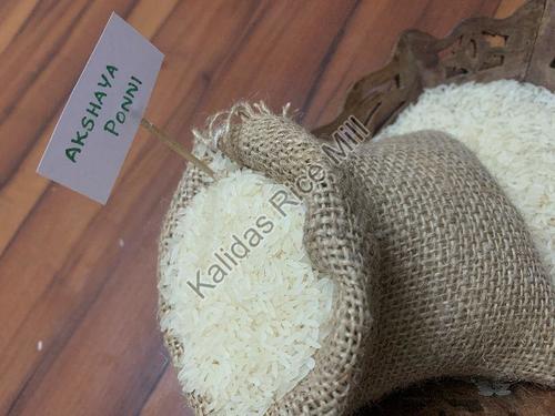 Natural High In Protein Healthy White Akshaya Ponni Rice
