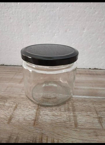 Plain Salsa Pickle Glass Jar (350 Gm)