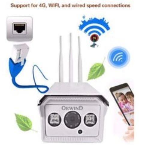 4G Gsm Sim Supported Outdoor Camera Application: Restaurant