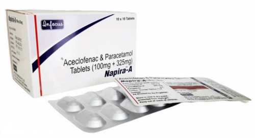 Various Aceclofenac Paracetamol Tablets