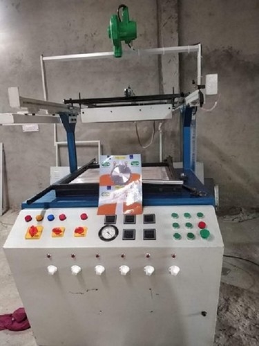 Blister Forming Machine, Semi Automatic, Best Quality, Environment Friendly, Hard Texture, Robust Design, Easy To Install, Voltage : 440 V Ac, Size : 24x24 Bed Size