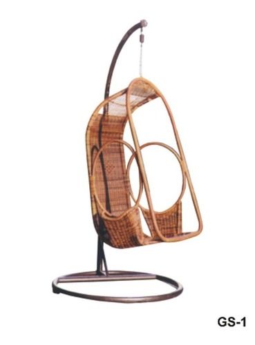 Brown Luxurious Outdoor Garden Patio Swing Chair