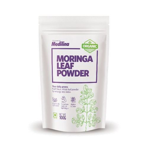 Moringa Leaf Powder (100 Gm) Grade: Medicine Grade