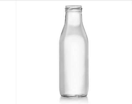 Round Milk Glass Bottle (500 Ml)