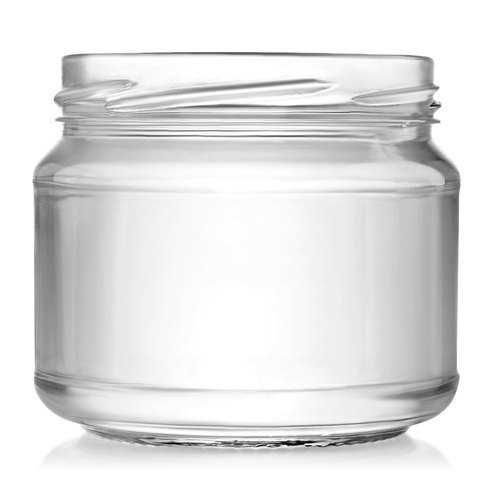 Round Pickle Glass Jar