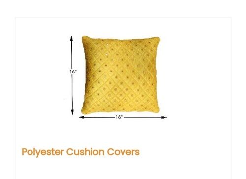 Square Shape Polyester Cushion Covers