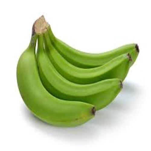 Absolutely Natural Taste Healthy Nutritious Organic Green Fresh Banana