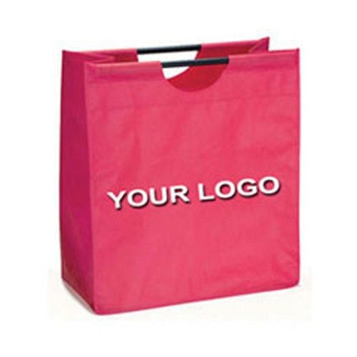  बॉक्स टाइप पिंक नॉन वोवेन फैब्रिक पैकेजिंग बैग