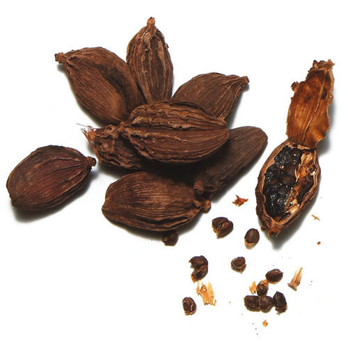 Good Quality Dried Healthy Natural Taste Black Cardamom Pods Grade: Food Grade