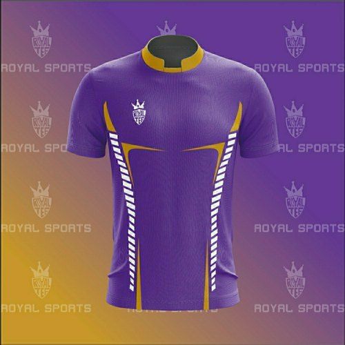 Mens Printed Short Sleeve Sports Jersey Age Group: 18+