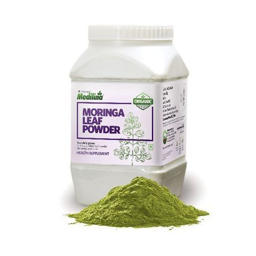 Organic Moringa Powder (500 Gram) Grade: Medicine Grade