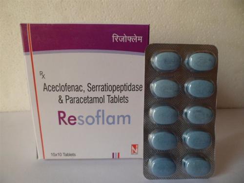 Aceclofenac 100 Mg Paracetamol 325 Mg Serratiopeptidase 15 Mg Tablets Cool And Dry Place