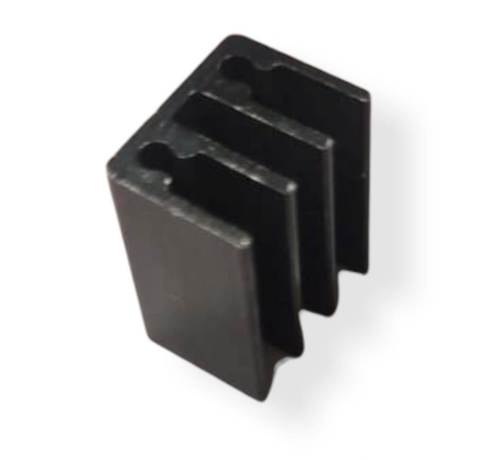 To-220 Heat Sink - Aluminum, Size Options 20mm, 25mm, 30mm | Color Black, Silver Available, Effective Heat Dissipation for Electronics