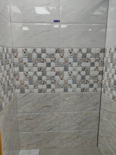 Fancy 30x60 Cm Ceramic Printed Glossy, Fancy Bathroom Floor Tiles