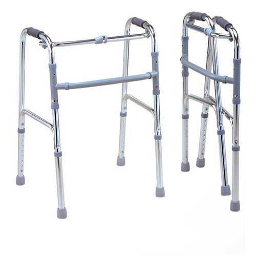 Metal Folding Walker For Handicapped Use, Trusted Quality, Modern Style, Polished Finishing, Environment Friendly, Good Texture, Highly Efficient, Maximum Utility