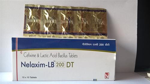 Nelaxim-Lb- 200 Dt Cefixime 200 Mg Tablets Cool And Dry Place