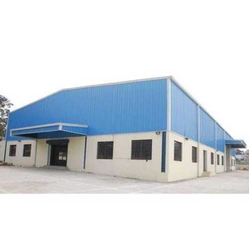 Blue Corrosion Resistant Industrial Shed