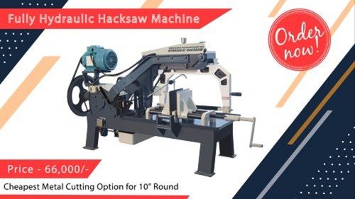 High Efficiency Fully Automatic 14 Inch Blade Hydraulic Hacksaw Cutting Machine