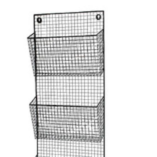  विभिन्न रंग उपलब्ध हैं मेटवॉल हैंगिंग वायर स्टोरेज पॉकेट 