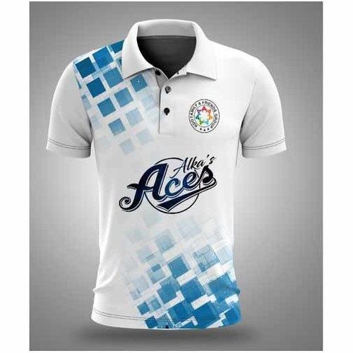 Printed Short Sleeve Polo Neck Football Jersey Age Group: Adults