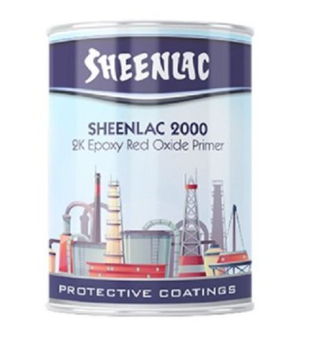 White Sheenlac 2000-2K Epoxy Red Oxide Primer