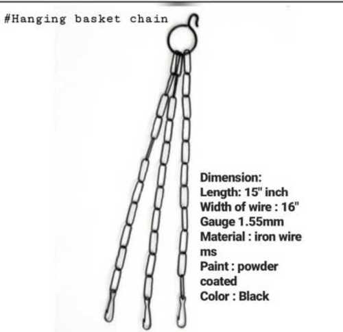 Hanging Metal Single Hook Chain
