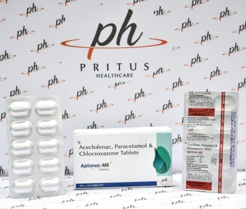 Paracetamol Aceclofenac Chlorzoxazone Tablet