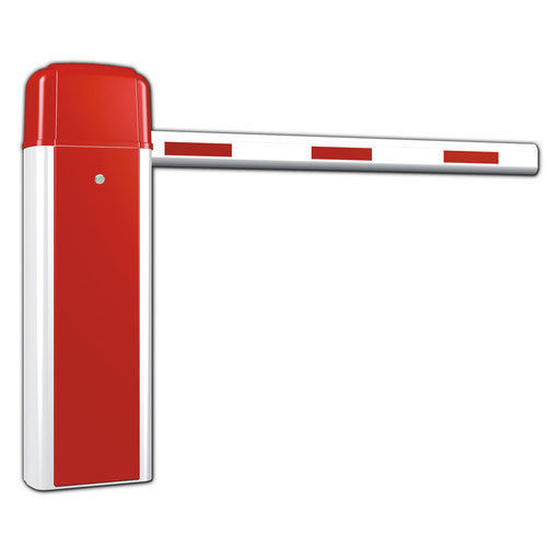 Red Color Electromechanical Boom Barrier