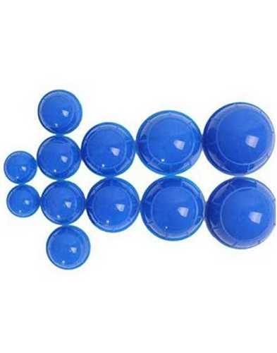 12 Pcs Blue Hijama Rubber Cups