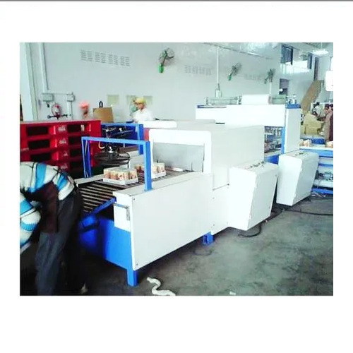 Three Phase Plastic Film Shrink Wrapping Tunnel Machine at Best Price in Pune Ally Packaging