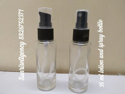 35 Ml Glass Bottle With Pump
