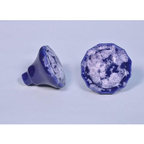 Anti Corrosion Ceramic Door Knobs - 45mm Round | Multicolor, Elegant Look, Highly Durable, Skin Friendly for Exterior Door Applications