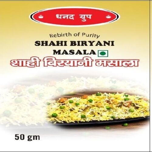 Fssai Certified Good Natural Taste Dried Shahi Biryani Masala Grade: Food Grade