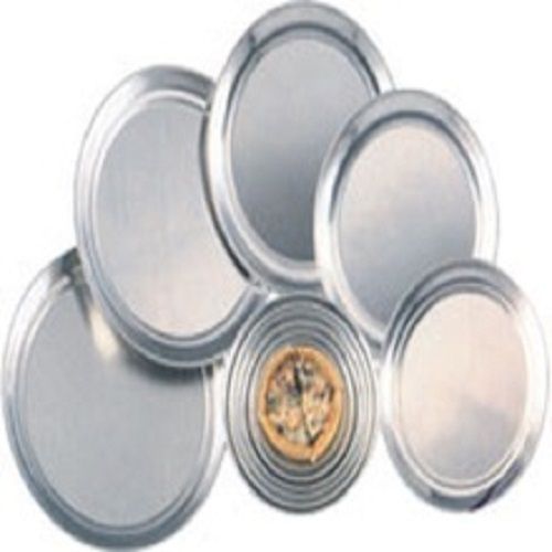 Silver Microwave Aluminium Flat Pizza Tray