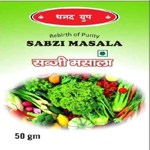 Moisture 8-10% Rich Natural Taste Healthy Dried Sabzi Masala