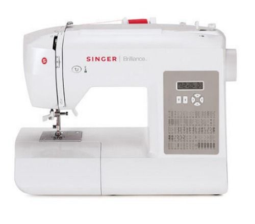 White Singer Brilliance Sewing Machine