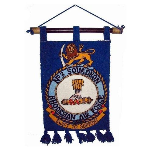 Badge Blue Color Perfect Finish Cloth Banner