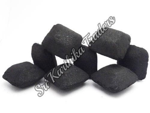 Coconut Shell Charcoal Briquettes For Boilers, Burning And Industrial, High Fast Flaming, Premium Quality, Eco Friendly, Good Performance, Black Color, Pack Size : 50 Kg Burning Time: 4 To 5 Hrs Hours